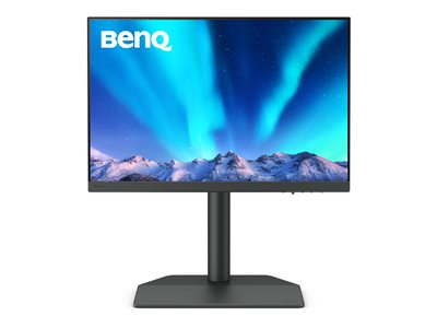 BenQ SW242Q - Écran LED - 24.1" - 2560 x 1600 2K @ 60 Hz - IPS - 400 cd/m² - 1000:1 - 5 ms - HDMI, DisplayPort, USB-C