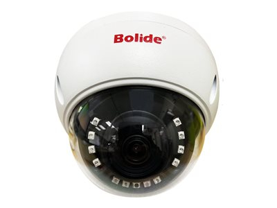 Bolide - Caméra de surveillance - dôme - à l'épreuve du vandalisme/imperméable (Jour et nuit) - 5 MP - 2560 x 1920 - AHD, TVI, CVI, CVBS - DC 12 V