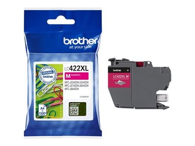 Brother LC422XLM - Magenta - original - cartouche d'encre - pour Brother MFC-J5340DW, MFC-J5345DW, MFC-J5740DW, MFC-J6540DW, MFC-J6940DW