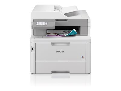 Brother MFC-L8390CDW - Imprimante multifonctions - couleur - LED - A4/Legal (support) - jusqu'à 30 ppm (copie) - jusqu'à 30 ppm (impression) - 280 feuilles - 33.6 Kbits/s - USB 2.0, Gigabit LAN, hôte USB 2.0, NFC, Wi-Fi(n)