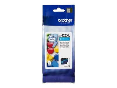 Brother LC426XLC - À rendement élevé - cyan - original - cartouche d'encre - pour Brother MFC-J4335, MFC-J4340, MFC-J4540