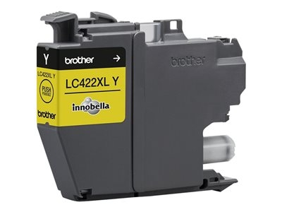 Brother LC422XLY - À rendement élevé - jaune - original - cartouche d'encre - pour Brother MFC-J5340DW, MFC-J5345DW, MFC-J5740DW, MFC-J6540DW, MFC-J6940DW