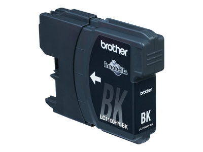 Brother LC1100HYBK - 2 - hoog rendement - zwart - origineel - blister - inktcartridge - voor Brother DCP-6690CW
