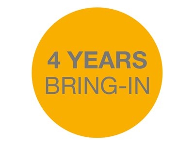 Brother Bring-in - Contrat de maintenance prolongé (prolongement) - pièces et main d'oeuvre (pour machines de bureaux multifonctionnelles et imprimantes) - 4 années - retour atelier - à acheter dans les 60 jours suivant la date d'achat du produit - pour RuggedJet RJ-2140, RJ-3050, RJ-3150, RJ4030, RJ-4030, RJ-4230, RJ-4250