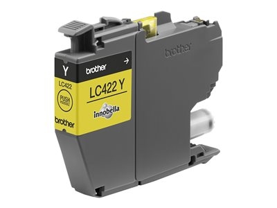 Brother LC422Y - Jaune - original - cartouche d'encre - pour Brother MFC-J5340DW, MFC-J5340DWE, MFC-J5345DW, MFC-J5740DW, MFC-J6540DW, MFC-J6940DW
