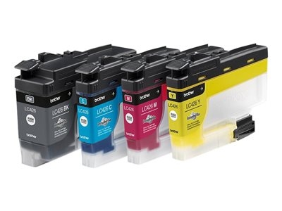 Brother LC426 - Pack de 4 - noir, jaune, cyan, magenta - original - cartouche d'encre - pour Brother MFC-J4335, MFC-J4340, MFC-J4540