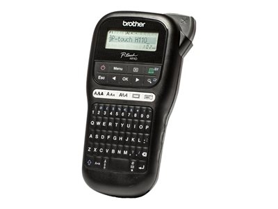 Brother P-Touch PT-H110 - Étiqueteuse - Noir et blanc - transfert thermique - Rouleau (1,2 cm) - 180 dpi - jusqu'à 20 mm/sec - impression par 2 lignes