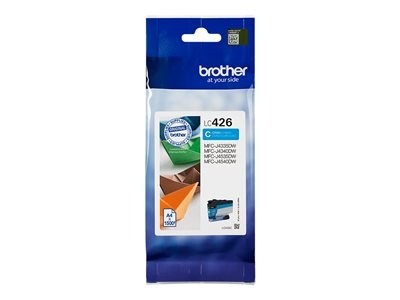 Brother LC426C - À rendement élevé - cyan - original - cartouche d'encre - pour Brother MFC-J4335, MFC-J4340, MFC-J4540
