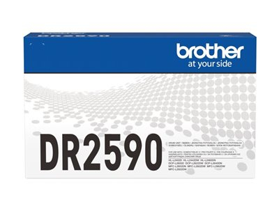 Brother DR2590 - Original - boîte - kit tambour - pour P/N: DCPL2600DYJ1, DCPL2622DWYJ1, MFCL2802DWYJ1, Pl#HLL2442DW