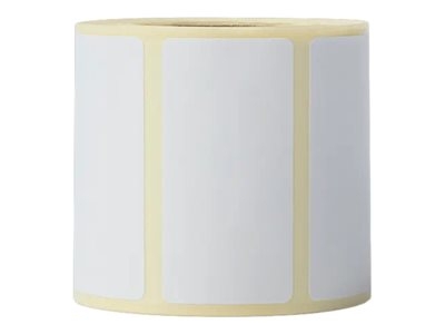 Brother - Blanc - 51 x 26 mm 500 étiquette(s) (1 rouleau(x) x 500 étiquettes papier (pack de 12) - pour Brother TD-4410D, TD-4420DN, TD-4550DNWB; RuggedJet RJ-2140
