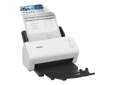 Brother ADS-4100 - Scanner de documents - CIS Double - Recto-verso - A4 - 600 dpi x 600 dpi - jusqu'à 35 ppm (mono) / jusqu'à 35 ppm (couleur) - Chargeur automatique de documents (60 feuilles) - jusqu'à 5250 pages par jour - USB 3.0, USB 2.0 (Host)