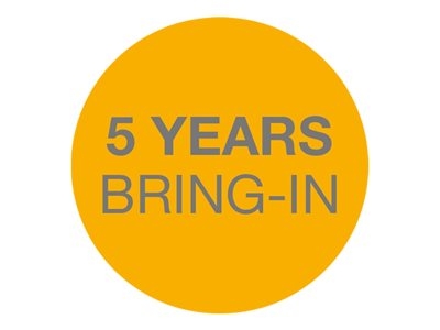 Brother Bring-in - Contrat de maintenance prolongé (prolongement) - pièces et main d'oeuvre (pour machines de bureaux multifonctionnelles et imprimantes) - 5 années - retour atelier - à acheter dans les 60 jours suivant la date d'achat du produit - pour RuggedJet RJ-2140, RJ-3050, RJ-3150, RJ4030, RJ-4030, RJ-4230, RJ-4250