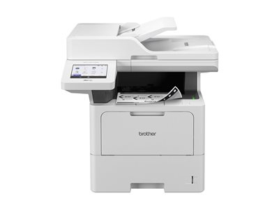 Brother MFC-L6710DW - Imprimante multifonctions - Noir et blanc - laser - A4/Legal (support) - jusqu'à 50 ppm (copie) - jusqu'à 50 ppm (impression) - 520 feuilles - 33.6 Kbits/s - USB 2.0, Gigabit LAN, Wi-Fi(n)