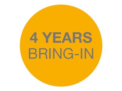 Brother Bring-in - Contrat de maintenance prolongé (prolongement) - pièces et main d'oeuvre (pour machines de bureaux multifonctionnelles et imprimantes) - 4 années - retour atelier - à acheter dans les 60 jours suivant la date d'achat du produit - pour PocketJet PJ-520, PJ-560, PJ-663, PJ-673, PJ-673-K, PJ-673SP