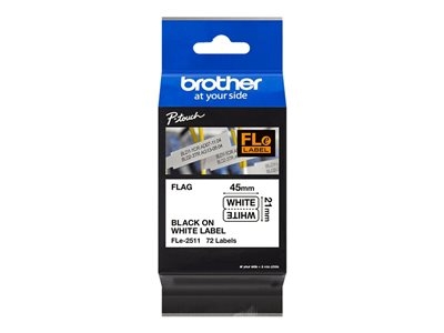 Brother - Blanc - 72 étiquette(s) étiquettes