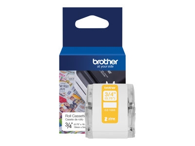 Brother CZ-1003 - Rouleau (1,9 cm x 5 m) 1 rouleau(x) étiquettes continues - pour Brother VC-500W