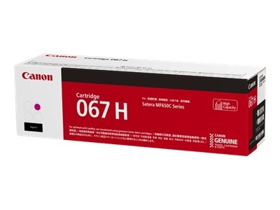 Canon 067 H - Haute capacité - magenta - original - cartouche de toner - pour i-SENSYS MF651Cw