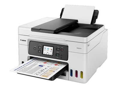 Canon MAXIFY GX4050 - Imprimante multifonctions - couleur - jet d'encre - rechargeable - Legal (216 x 356 mm) (original) - A4/Legal (support) - jusqu'à 18 ipm (impression) - 350 feuilles - 33.6 Kbits/s - USB 2.0, Wi-Fi(ac), LAN