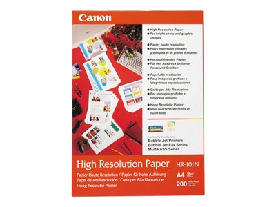 Canon HR-101 - A3 (297 x 420 mm) 100 feuille(s) papier uni - pour BJC-4550, 4650, 5000, 6500; i6500; PIXMA iP6210D, iP6310D; S4500, 6300