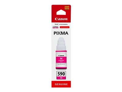 Canon GI 590 M - 70 ml - magenta - original - recharge d'encre - pour PIXMA G1500, G1501, G1510, G2500, G2501, G2510, G3500, G3501, G3510, G4410, G4500, G4511