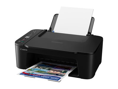 Canon PIXMA TS3750i - Imprimante multifonctions - couleur - jet d'encre - Legal (216 x 356 mm)/A4 (210 x 297 mm) (original) - A4/Legal (support) - jusqu'à 7.7 ipm (impression) - 60 feuilles - Wi-Fi(n), USB 2.0 - noir