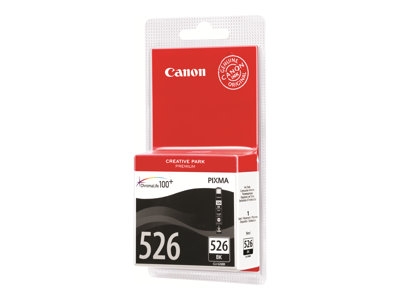 Canon CLI-526BK - Noir - original - réservoir d'encre - pour PIXMA iP4950, iX6550, MG5250, MG5350, MG6150, MG6250, MG8150, MG8250, MX715, MX885, MX895