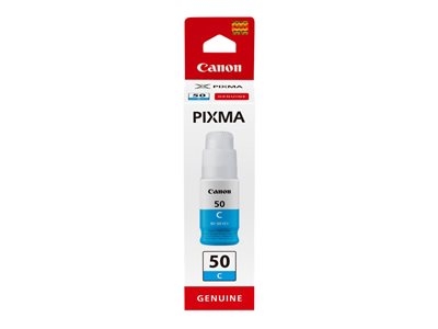 Canon GI 50 C - Cyan - original - recharge d'encre - pour PIXMA G5050, G6050, G7050, GM2050, GM4050