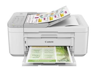 Canon PIXMA TR4756i - Imprimante multifonctions - couleur - jet d'encre - A4 (210 x 297 mm), Legal (216 x 356 mm) (original) - A4/Legal (support) - jusqu'à 6.4 ppm (copie) - jusqu'à 8.8 ipm (impression) - 120 feuilles - 33.6 Kbits/s - USB 2.0, Wi-Fi(n) - blanc
