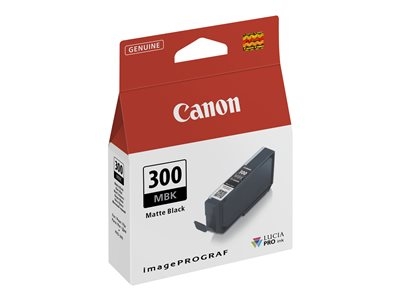 Canon PFI-300 MBK - Noir mat - original - réservoir d'encre - pour imagePROGRAF PRO-300