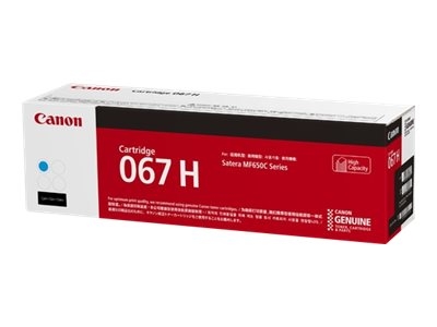 Canon 067 H - Haute capacité - cyan - original - cartouche de toner - pour i-SENSYS MF651Cw
