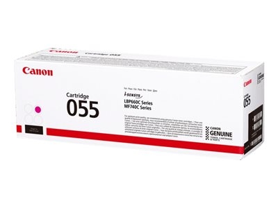 Canon 055 - Magenta - original - cartouche de toner - pour Color imageCLASS MF743; imageCLASS LBP664, MF745; i-SENSYS MF742, MF744; Satera LBP662