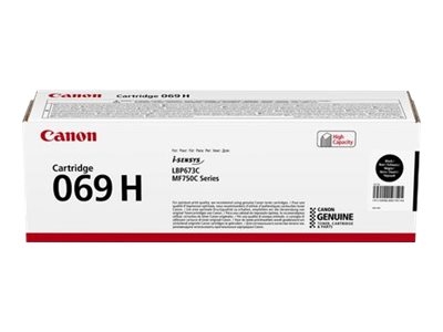 Canon 069H - À rendement élevé - noir - original - boîte - cartouche de toner - pour i-SENSYS LBP673Cdw, LBP673dw, MF752Cdw, MF754Cdw