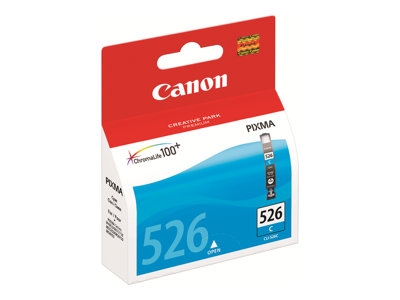 Canon CLI-526C - 9 ml - cyan - original - réservoir d'encre - pour PIXMA iP4950, iX6550, MG5250, MG5350, MG6150, MG6250, MG8150, MG8250, MX715, MX885, MX895
