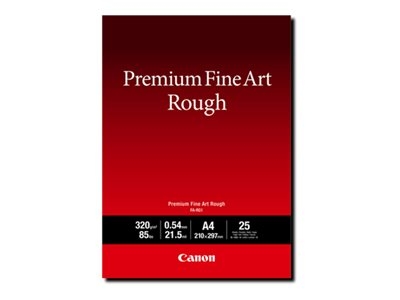 Canon Premium FA-RG1 - Brute - 21,5 millièmes de pouce - A4 (210 x 297 mm) - 320 g/m² - 25 feuille(s) papier pour beaux arts - pour imagePROGRAF PRO-1000