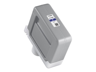 Canon PFI-1300 B - 330 ml - bleu - original - réservoir d'encre - pour imagePROGRAF PRO-2000, PRO-2100, PRO-4000, PRO-4100, PRO-6000, PRO-6100
