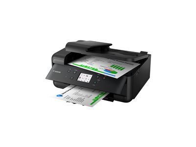 Canon PIXMA TR7650 - Imprimante multifonctions - couleur - jet d'encre - A4 (210 x 297 mm), Legal (216 x 356 mm) (original) - A4/Legal (support) - jusqu'à 15 ipm (impression) - 200 feuilles - 33.6 Kbits/s - Wi-Fi(n), USB 2.0