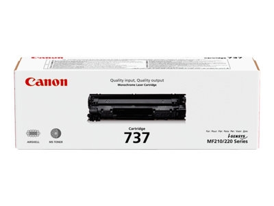 Canon 737 - Noir - original - cartouche de toner - pour i-SENSYS LBP151, MF211, MF216, MF217, MF229, MF231, MF232, MF237, MF244, MF247, MF249
