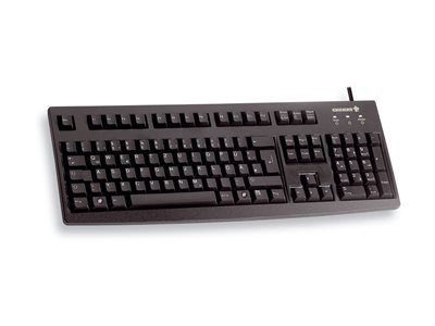 CHERRY G83-6105 - Clavier - USB - R.-U. - noir
