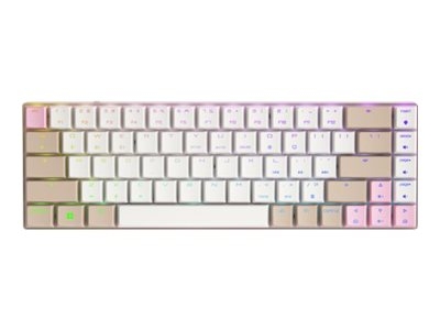 CHERRY MX MX-LP 2.1 - Clavier - compact - backlit - sans fil - Bluetooth 5.2, 2.4 GHz, USB-C - QWERTY - US - commutateur : CHERRY MX Low Profile RGB Speed