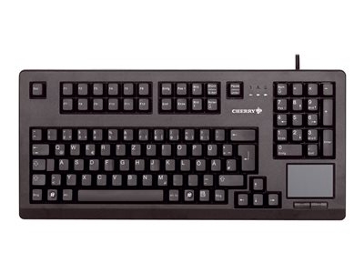 CHERRY G80-11900 TouchBoard - Clavier - USB - R.-U. - noir