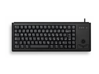 CHERRY Slim Line G84-4420 - Clavier - PS/2 - US - noir