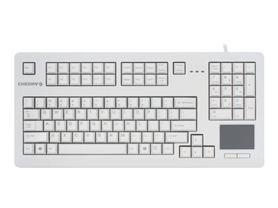 CHERRY TouchBoard G80-11900 - Clavier - USB - Espagnol - gris clair