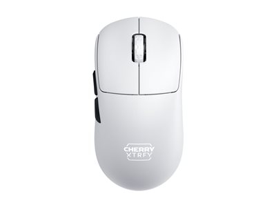 CHERRY Xtrfy M68 Pro - Souris - optique - 5 boutons - sans fil - 2.4 GHz - récepteur sans fil USB - blanc