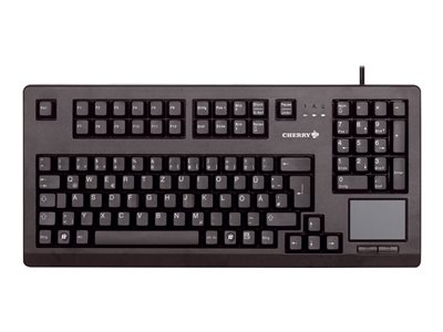 CHERRY Advanced Performance Line TouchBoard G80-11900 - Clavier - USB - Allemand - noir