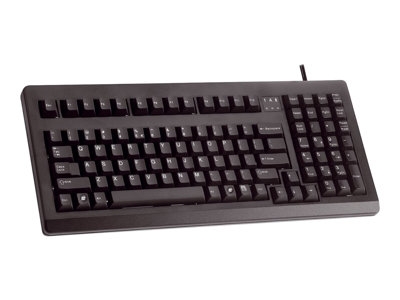 CHERRY G80-1800 - Clavier - PS/2, USB - Allemand - noir