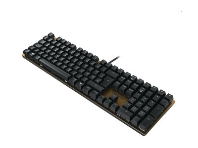 CHERRY KC 200 MX - Clavier - USB - QWERTY - R.-U. - commutateur : CHERRY MX2A Brown - noir, bronze