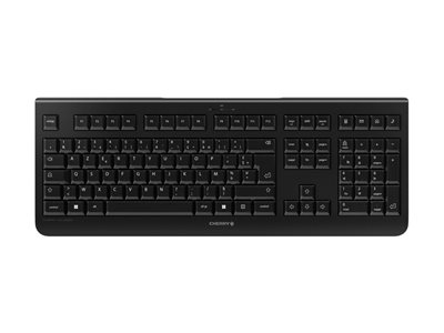 CHERRY KW 3000 - Clavier - sans fil - 2.4 GHz - AZERTY - Français - noir