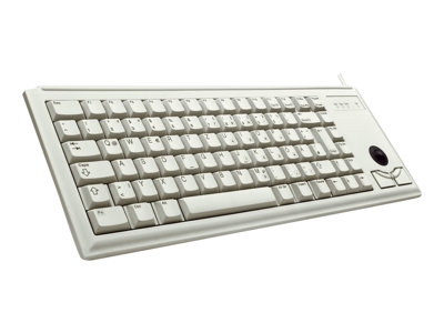 CHERRY Compact-Keyboard G84-4400 - Clavier - PS/2 - Anglais - gris clair