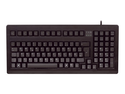 CHERRY MX1800 - Clavier - PS/2, USB - US - noir