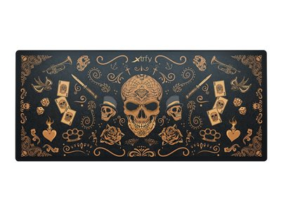 CHERRY XTRFY GP5 - Tapis de souris - extra large - calavera